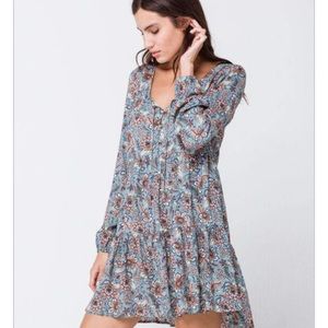 Sky and sparrow paisley boho dress